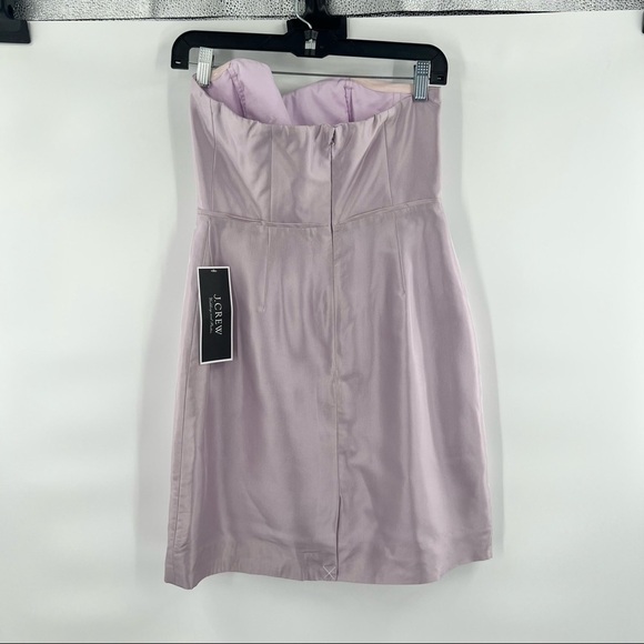 J. Crew purple strapless dress size 4P - Picture 11 of 14
